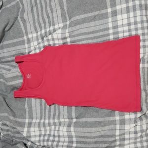Hot Pink Gap Ribbed Tank Top